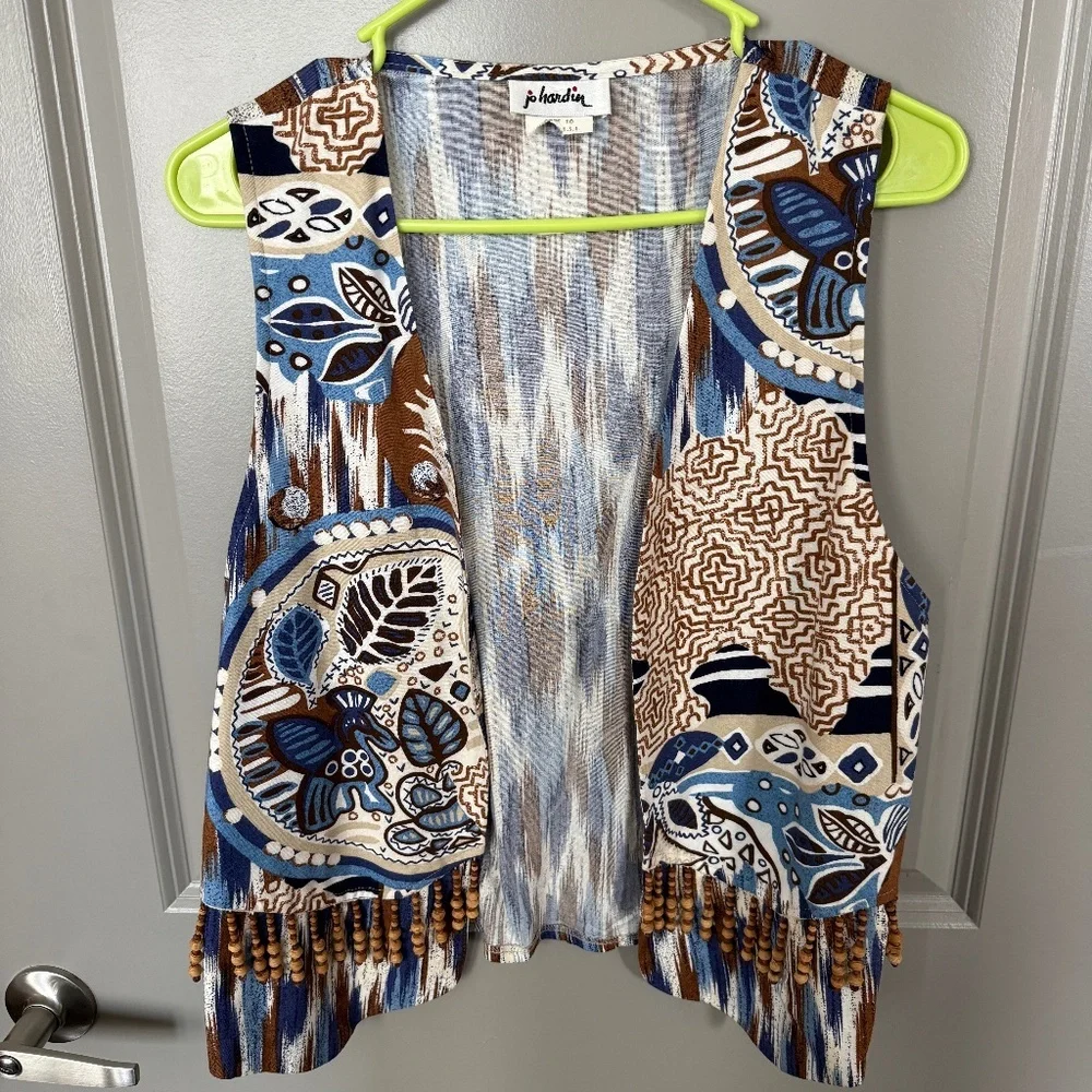 Jo Hardin Vintage open front